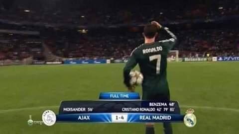 Jednak wynik meczu Realu był zupełnie inny! xD